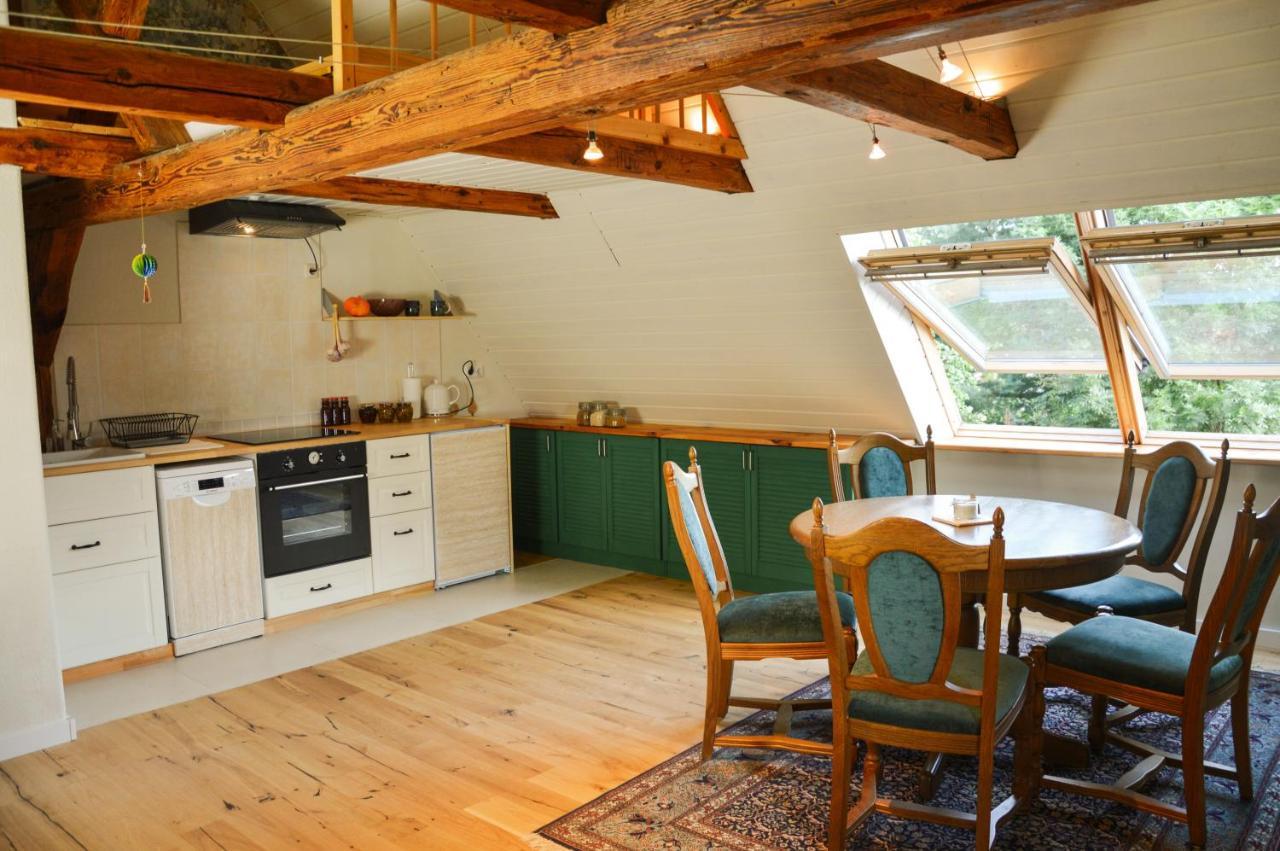 Naturferienwohnung Schopstal Kunnersdorf 외부 사진